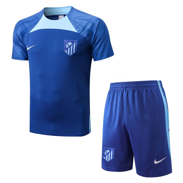 Camiseta Entrenamiento Atletico Madrid Conjunto Completo 2022/23 Azul